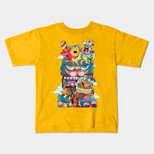 monsteralien Kids T-Shirt